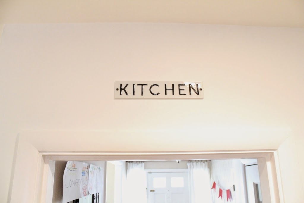 kitchen sign